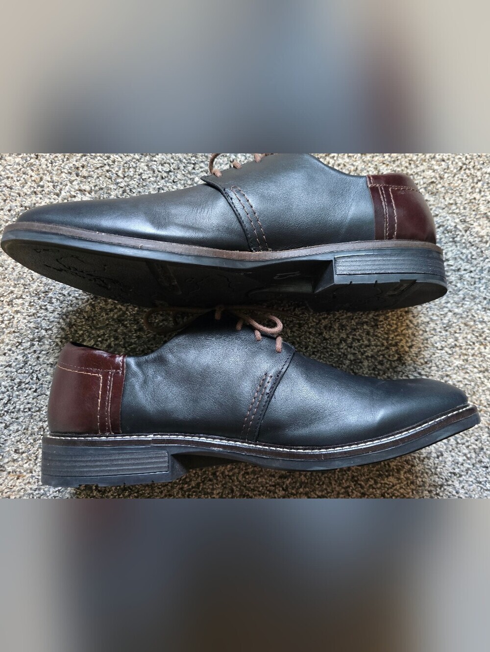 Naot Chief Men’s Black Walnut Leather Oxford Dress Shoes Size 13 - Picture 10 of 10